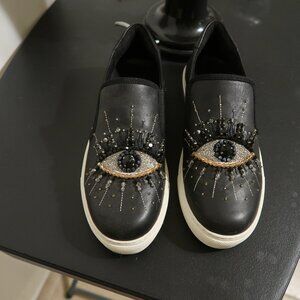 Kurt Geiger Evil Eyes Slip on Sneaker